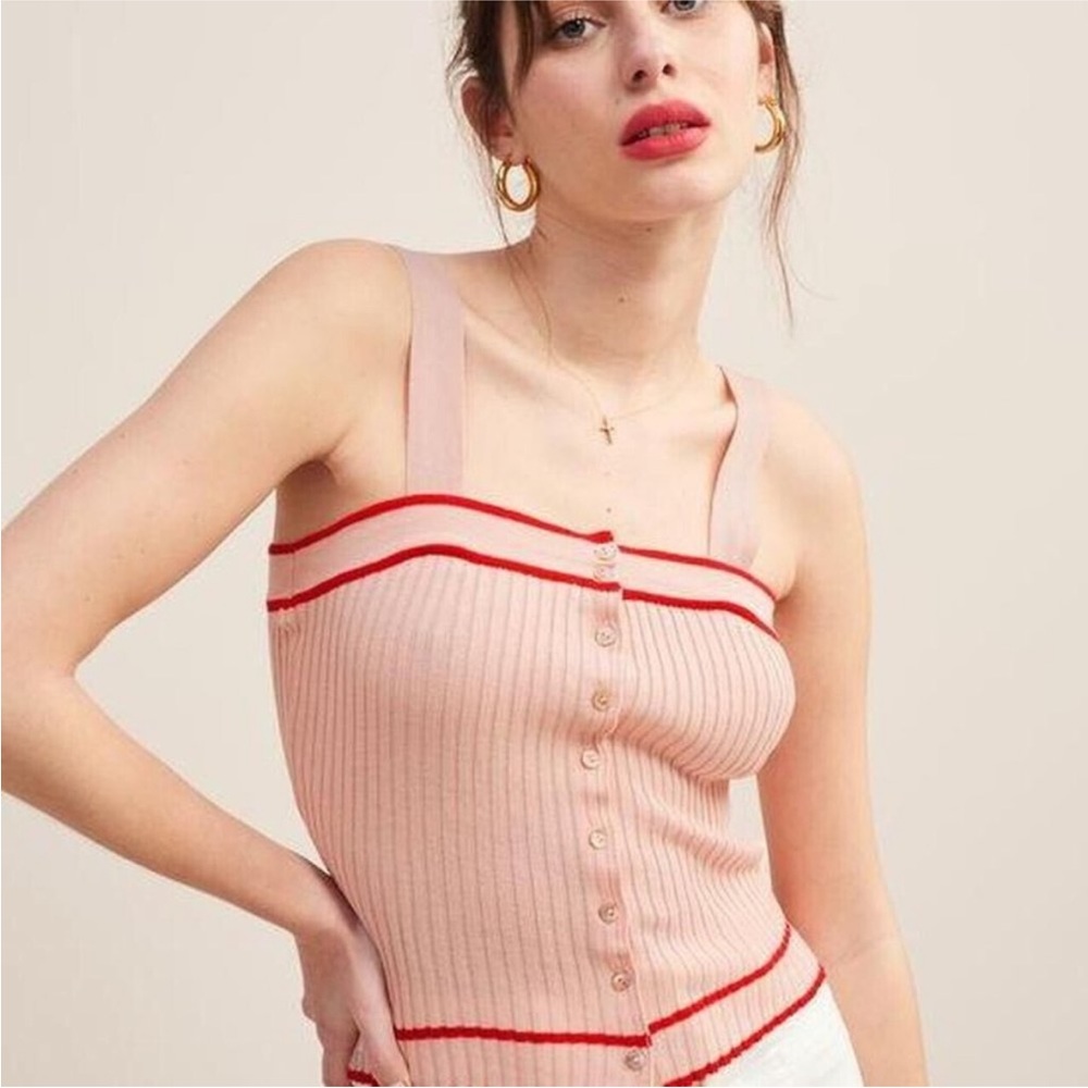 COPY - Rouje Jaja top pink knit